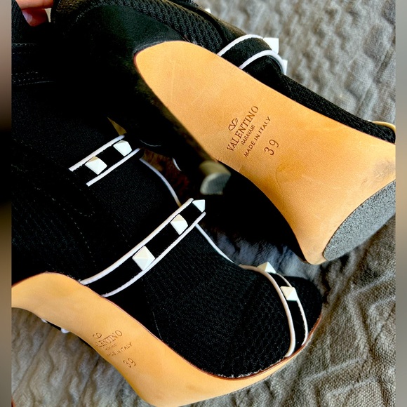 Valentino Knit Rockstud booties - Picture 10 of 10
